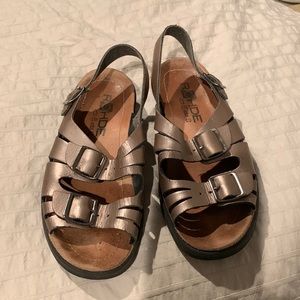 Rohde Sandals Size 36 Rose Metallic